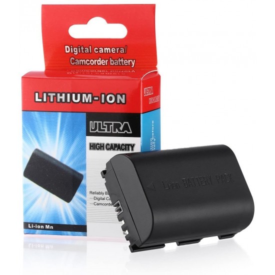 2 pieces replacement battery for LP-E6